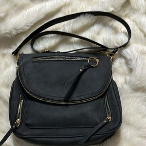 Black crossbody bag